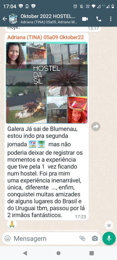 Hostel Sil Cardoso Blumenau Esterno foto
