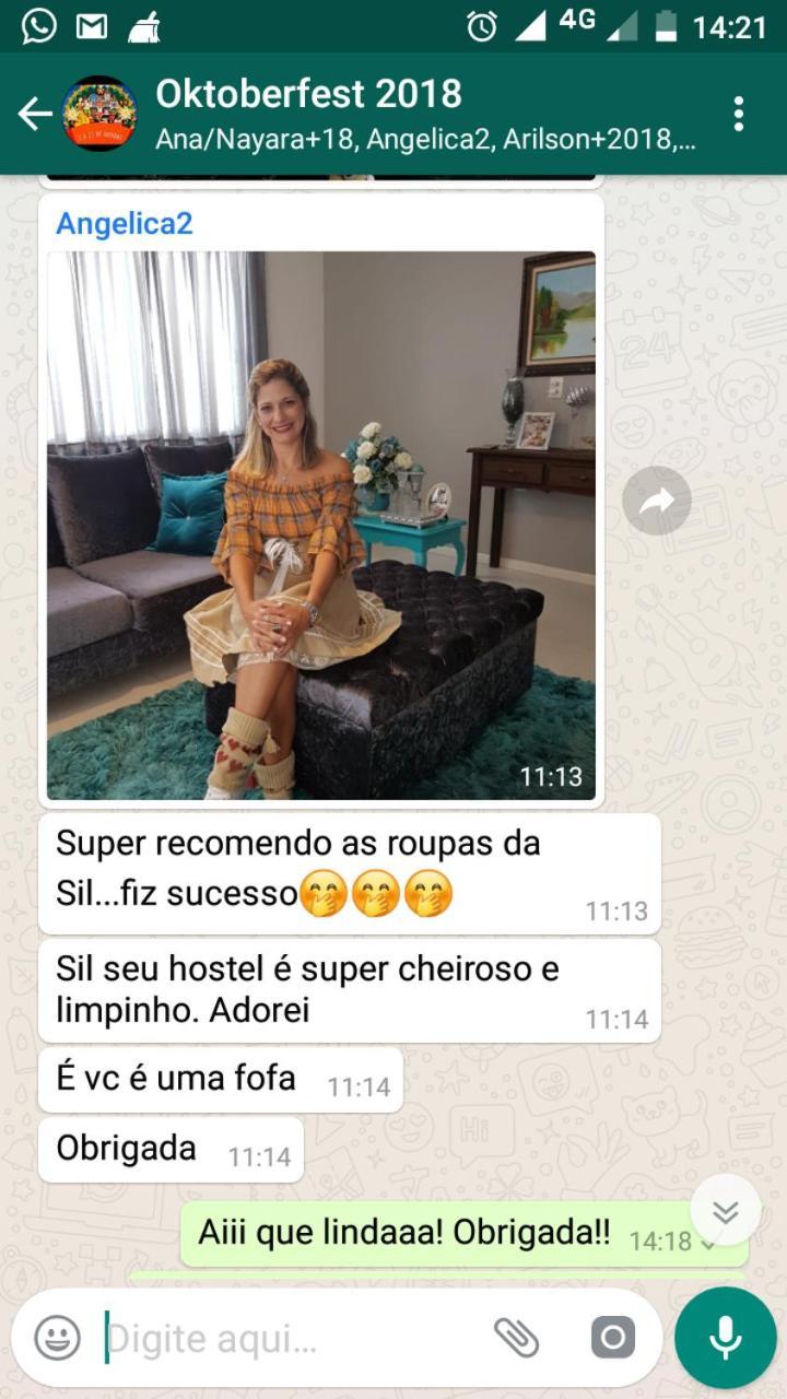 Hostel Sil Cardoso Blumenau Esterno foto